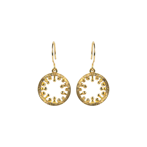 orecchini rubra oro giallo 18k